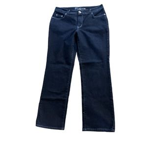 Anne Klein Jeans, size 12, dark wash